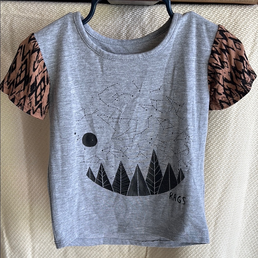 Rags to Raches 12-18 month Geo with tribal sleeves
